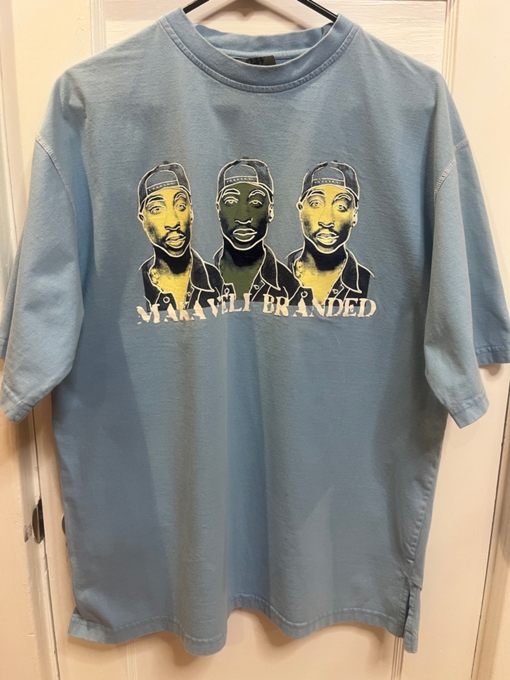 Vintage Tupac Shakur "Makaveli Branded" graphic tee Size L